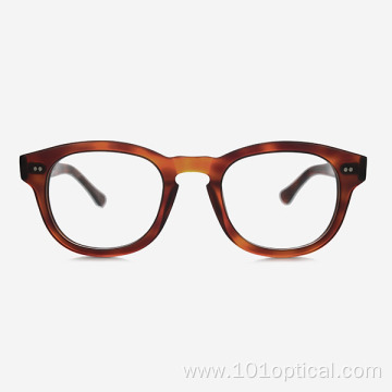 D-Frame domed pins Acetate Unisex Optical Frames